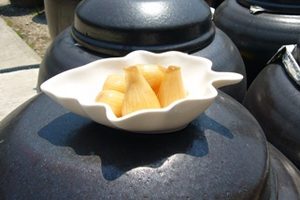 らっきょうの黒酢漬け